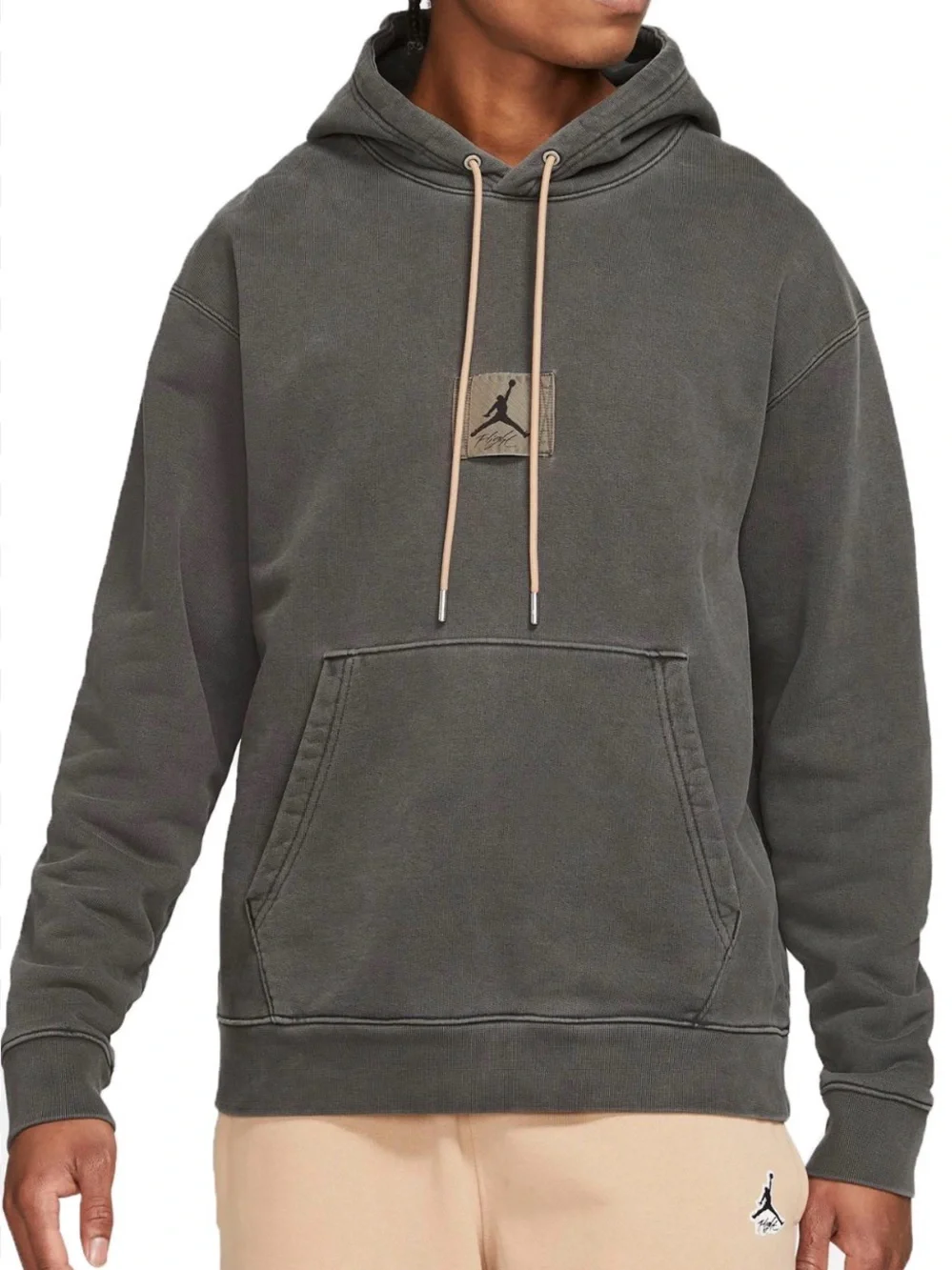 NWT Nike Air Jordan Men Prestige Flight Heritage Pullover Hoodie Gray J